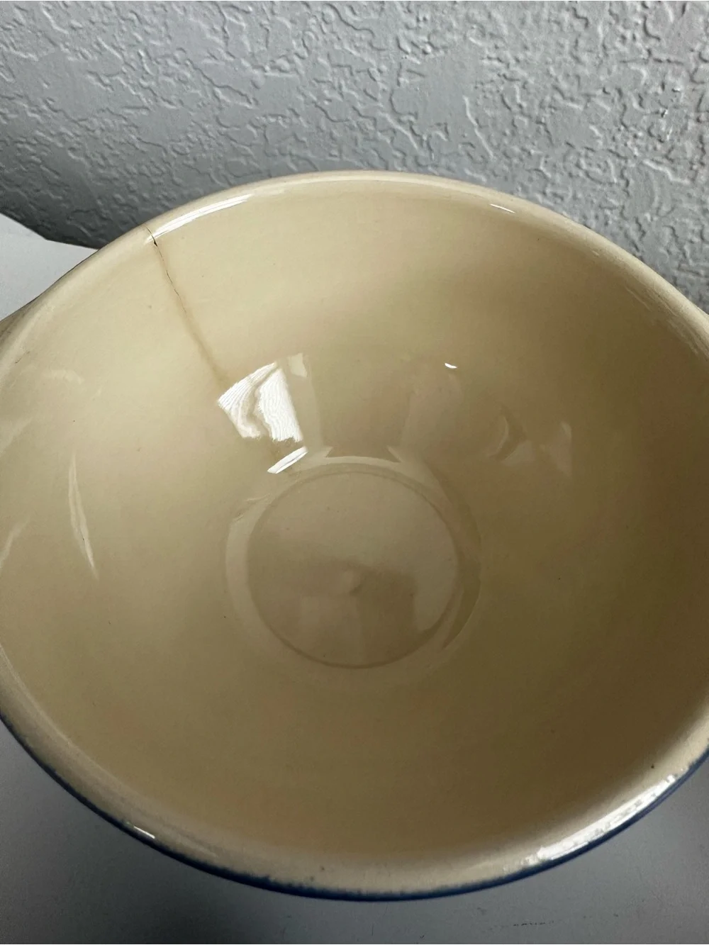 Set of 4 Vintage Emile Henry Cobalt Blue Ribbed Cereal/Soup Bowls #21.60-France